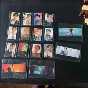 SEVENTEEN ASSORTED PHOTOCARDS FROM ATTACCA